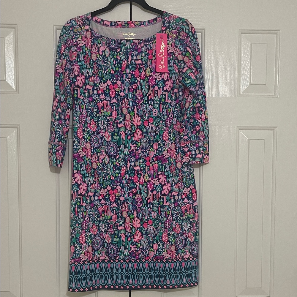 New with tag -Lilly Pulitzer Women's Long Sleeve Dress - size small